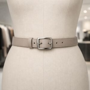 جاكت جلد طبيعي خامة ممتازة ستون بيلت